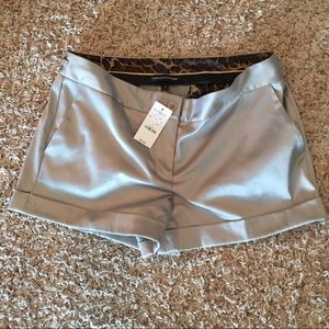 Express Design Studio silver shorts size 10